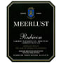 Meerlust Rubicon 2012 Front Label