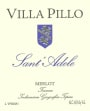 Villa Pillo Toscana Sant Adele Merlot 2010 Front Label