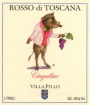 Villa Pillo Cingalino Rosso di Toscana 2012 Front Label