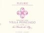 Villa Ponciago Fleurie les Hauts du Py 2012 Front Label