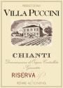 Villa Puccini Chianti Riserva 2010 Front Label