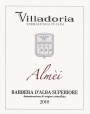 Villadoria 'Almei' Barbera d'Alba Superiore 2010 Front Label