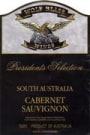 Wolf Blass Presidents Selection Cabernet Sauvignon 1996 Front Label
