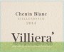 Villiera Chenin Blanc 2014 Front Label