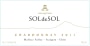 Aquitania Sol de Sol Chardonnay 2011 Front Label
