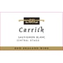 Carrick Sauvignon Blanc 2015 Front Label