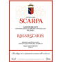 Scarpa Monferrato Rosso Scarpa 2013 Front Label