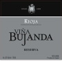 Vina Bujanda Reserva 2010 Front Label