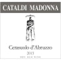 Cataldi Madonna Cerasuolo d'Abruzzo Rose 2015 Front Label
