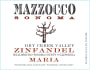Mazzocco Maria Zinfandel 2014 Front Label