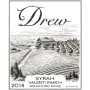 Drew Mendocino Ridge Valenti Vineyard Syrah 2014 Front Label