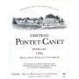 Chateau Pontet-Canet (375ML half-bottle) 1996 Front Label