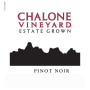 Chalone Estate Pinot Noir 2012 Front Label