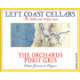 Left Coast Cellars The Orchards Pinot Gris 2015 Front Label