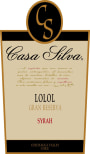 Casa Silva Gran Reserva Syrah 2013 Front Label