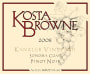 Kosta Browne Kanzler Vineyard Pinot Noir 2008 Front Label