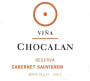 Vina Chocalan Reserva Cabernet Sauvignon 2014 Front Label