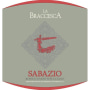 La Braccesca Sabazio Rosso di Montepulciano 2014 Front Label