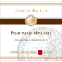 Antica Masseria Primitivo di Manduria 2013 Front Label