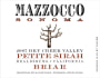 Mazzocco Briar Petite Sirah 2007 Front Label