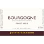 Justin Girardin Bourgogne Pinot Noir 2014 Front Label