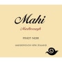 Mahi Pinot Noir 2013 Front Label