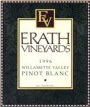 Erath Pinot Blanc 1997 Front Label