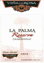 Vina La Rosa La Palma Reserva Chardonnay 2007 Front Label