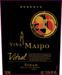 Vina Maipo Vitral Reserva Syrah 2013 Front Label
