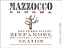 Mazzocco Seaton Zinfandel 2011 Front Label