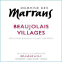 Domaine des Marrans Beaujolais-Villages 2014 Front Label
