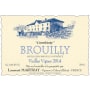 Domaine Laurent Martray Combiaty Brouilly Vieilles Vignes 2014 Front Label