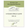 Domaine des Quatre Routes Muscadet Sevre et Maine Sur Lie 2015 Front Label