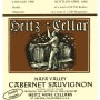 Heitz Cellar Martha's Vineyard Cabernet Sauvignon 1986 Front Label