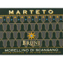 Bruni Marteto Morellino di Scansano 2002 Front Label