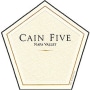 Cain Five (6 Liter - cracked wax capsule) 1993 Front Label