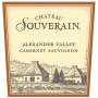 Chateau Souverain Alexander Valley Cabernet Sauvignon (3 Liter Bottle) 1996 Front Label