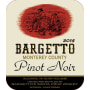 Bargetto Monterey County Retro Pinot Noir 2014 Front Label