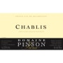 Domaine Pinson Freres Chablis 2015 Front Label