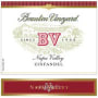 Beaulieu Vineyard Napa Zinfandel 1995 Front Label