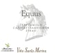 Vina Santa Marina Equus 2010 Front Label
