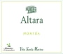 Vina Santa Marina Altara Blanco 2009 Front Label