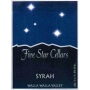 Five Star Cellars Syrah 2003 Front Label