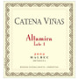 Catena Vinas Altamira Lote 1 Malbec 2002 Front Label