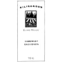 Kilikanoon Cabernet Sauvignon 1998 Front Label