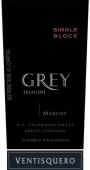 Vina Ventisquero Grey Glacier Robleria Vineyard Single Block Merlot 2010 Front Label