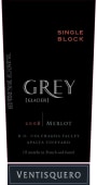 Vina Ventisquero Grey Glacier Robleria Vineyard Single Block Merlot 2008 Front Label