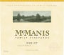 McManis Family Vineyards Merlot 2011 Front Label