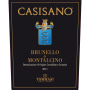 Casisano Brunello di Montalcino 2011 Front Label