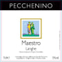 Pecchenino Maestro Bianco 2015 Front Label